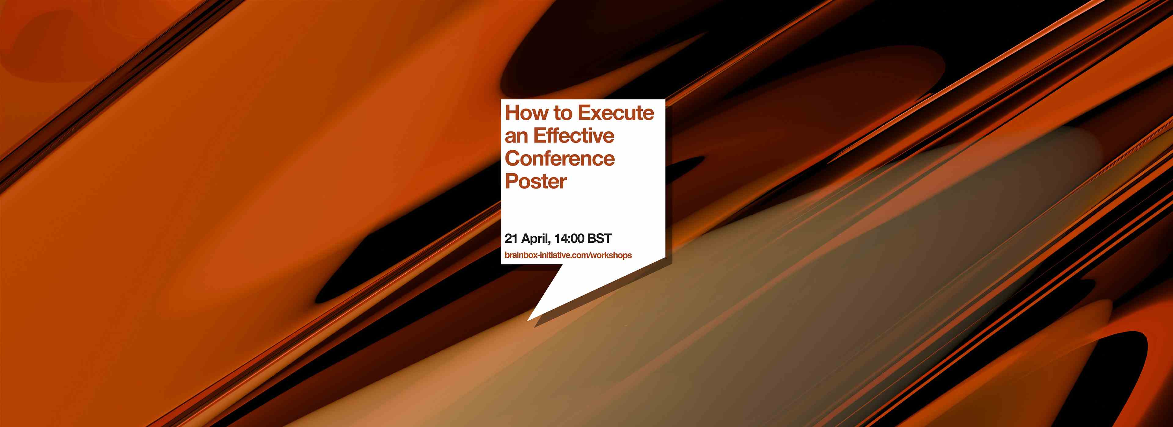 Webinar: How to Execute an Effective Conference Poster