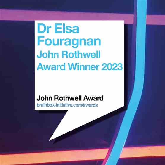 John Rothwell Award Winner 2023: Dr Elsa Fouragnan