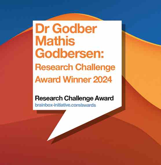 Research Challenge Award Winner 2024: Dr Godber Mathis Godbersen