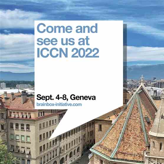 We're exhibiting at ICCN