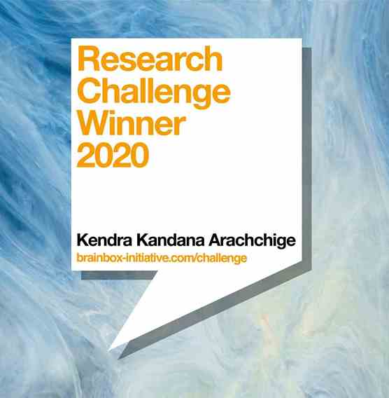 Research Challenge Winner 2020: Kendra Kandana Arachchige