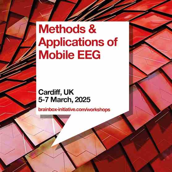 Announcing our Upcoming Workshop: Methods & Applications of Mobile EEG