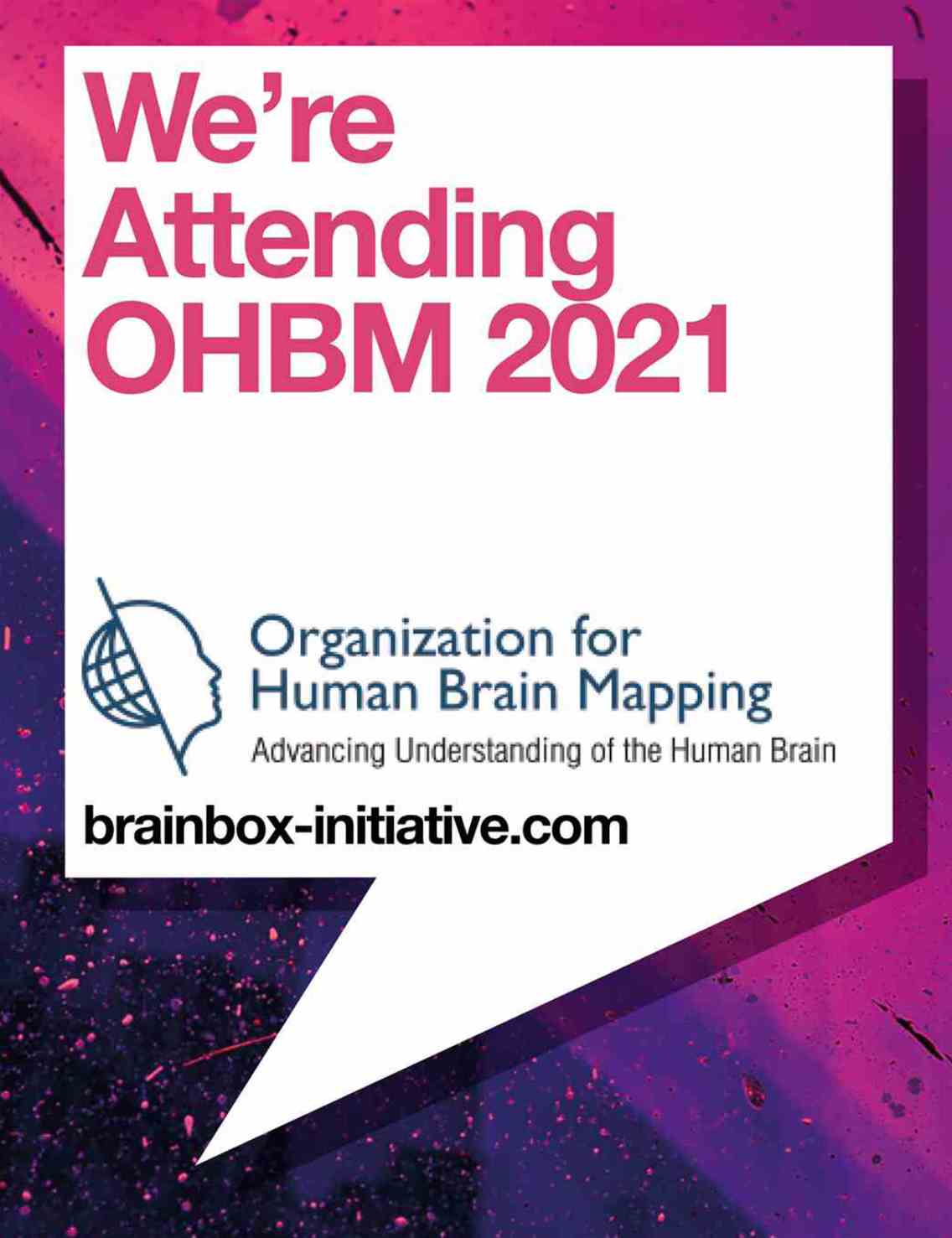 We're Exhibiting at OHBM 2021