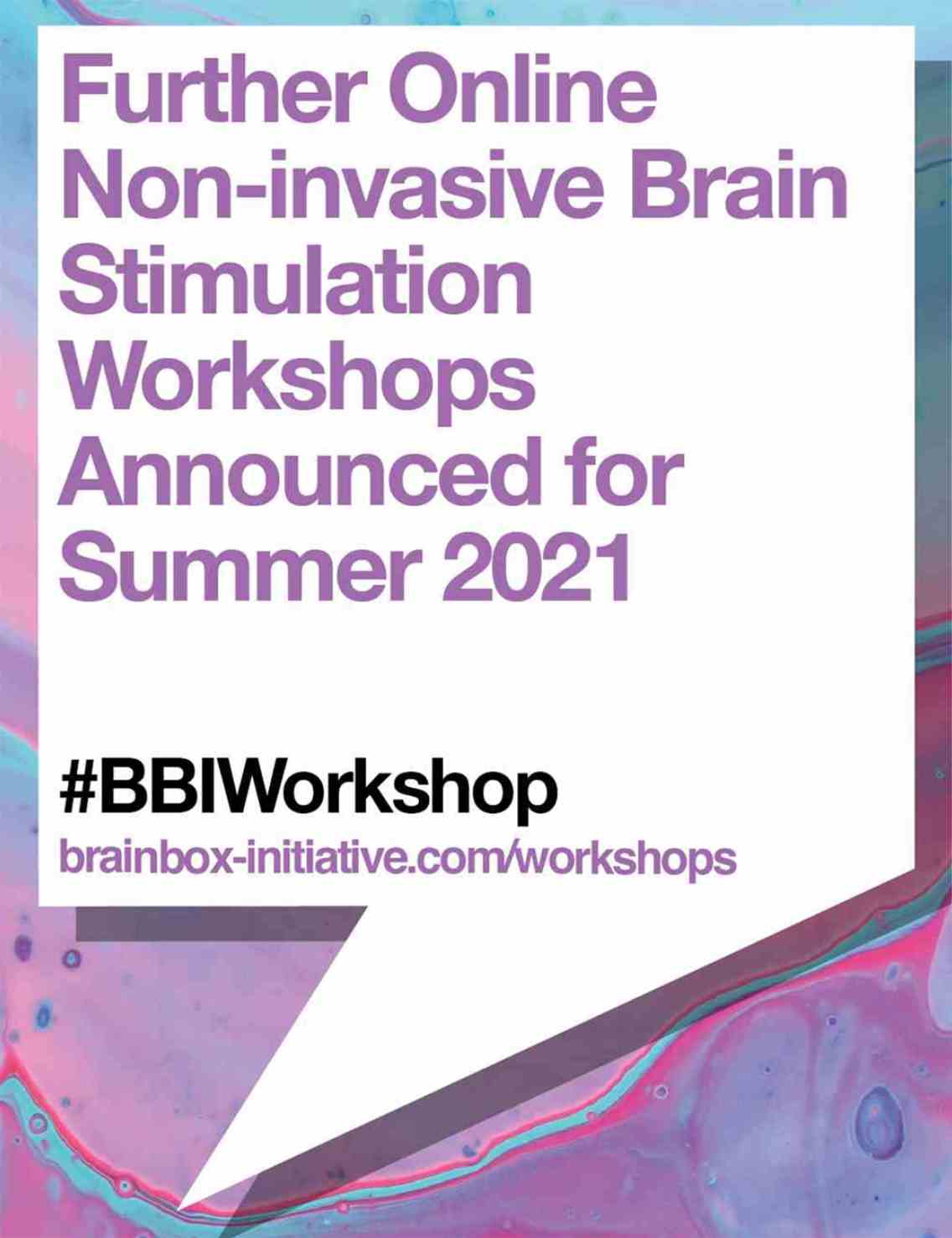 Further Non-invasive Brain Stimulation Workshops Announced