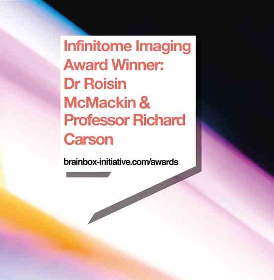 Infinitome Award Winners: Dr Roisin McMackin and Professor Richard Carson