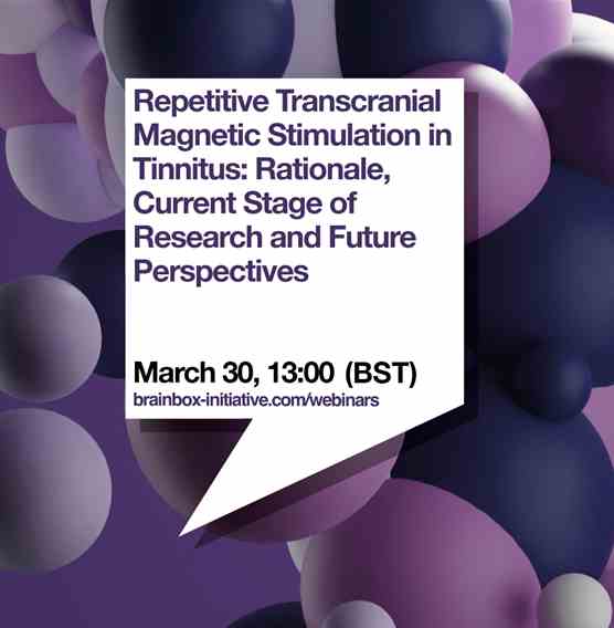 New Webinar on Transcranial Magnetic Stimulation (TMS) and Tinnitus
