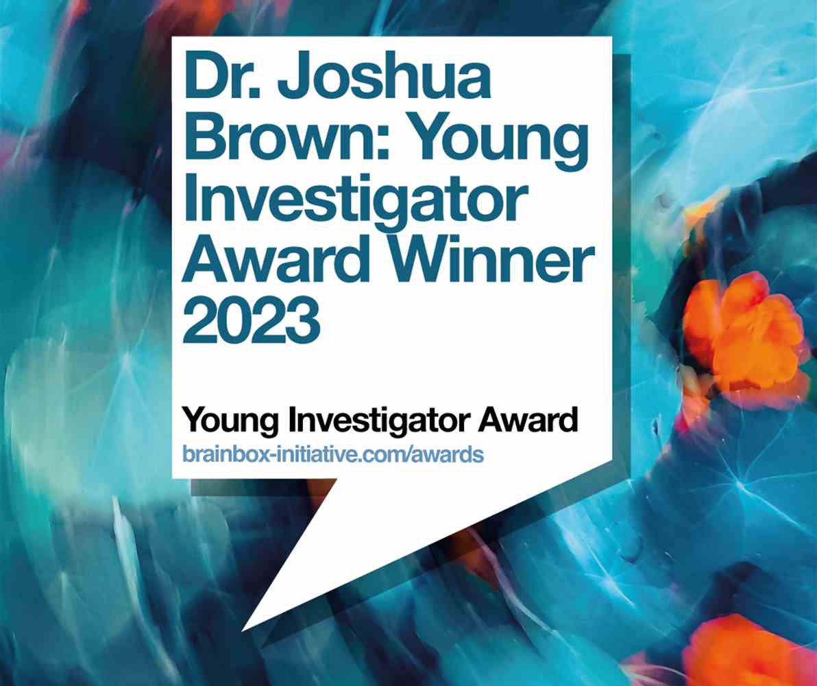 Announcing our Young Investigator Award Winner 2023: Dr Joshua Brown