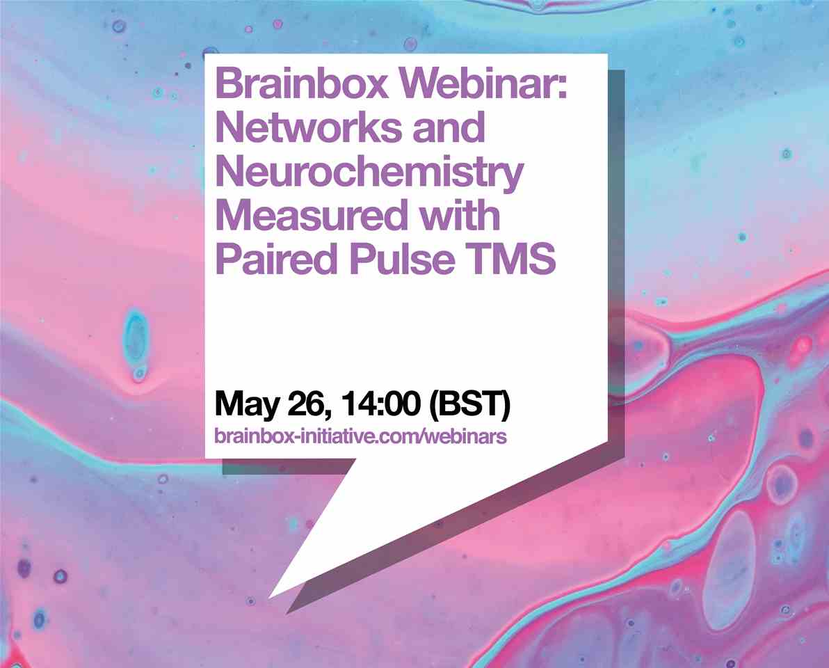 Networks and Neurochemistry Measured with Paired Pulse TMS, 27 May 2021