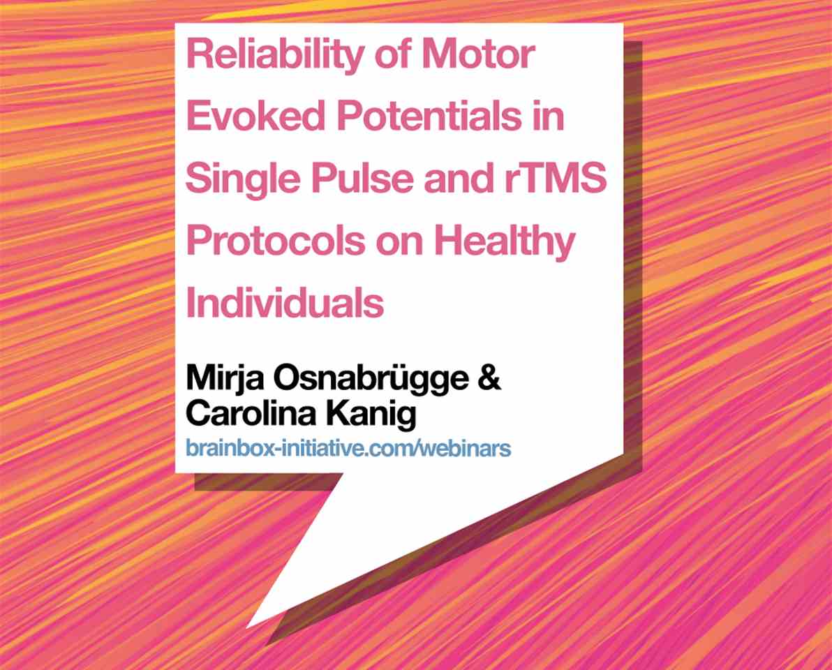 Reliability of Motor Evoked Potentials in Single Pulse and rTMS Protocols on Healthy Individuals