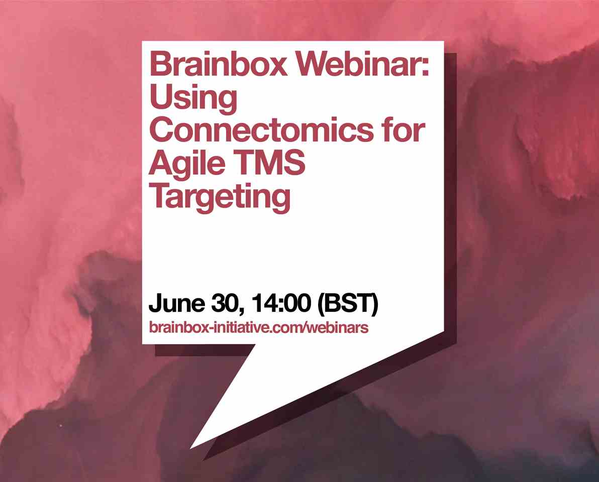 Using Connectomics for Agile TMS Targeting, 1 July 2021