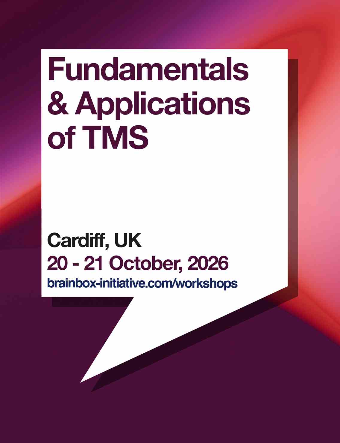 Fundamentals & Applications of TMS | Cardiff