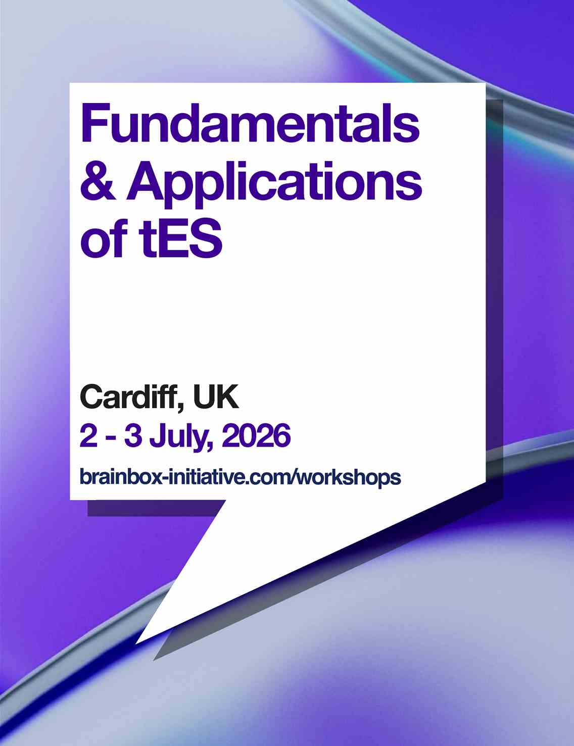 Fundamentals & Applications of tES | Cardiff